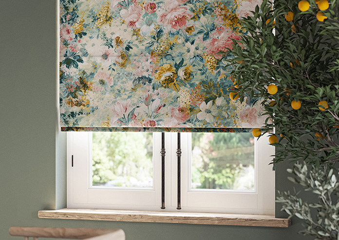 Philippa, Apricot - Roman Blind - Image 5